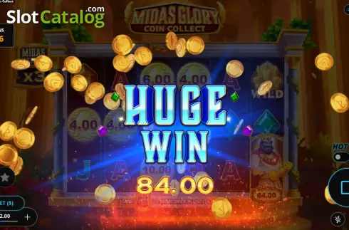 Οθόνη3. Midas Glory - Coin Collect Κουλοχέρης