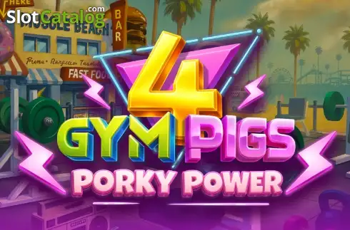 4 Gym Pigs - Porky Power Λογότυπο 4 Gym Pigs - Porky Power Λογότυπο