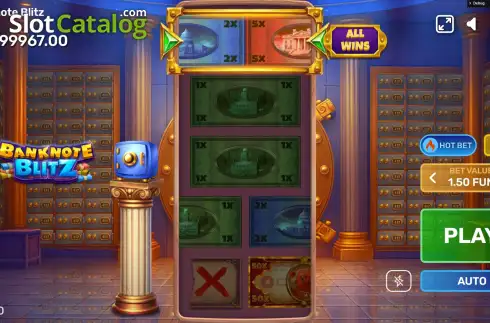 Οθόνη2. Banknote Blitz Κουλοχέρης
