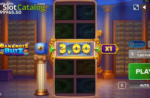 Οθόνη3. Banknote Blitz Κουλοχέρης