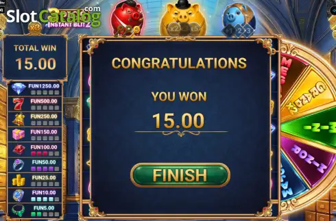 Οθόνη3. 3 Pigs Instant Blitz Κουλοχέρης