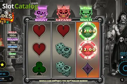 Οθόνη2. Hades Hot Roller 3x3 Κουλοχέρης 