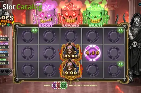 Οθόνη3. Hades Hot Roller 3x3 Κουλοχέρης 