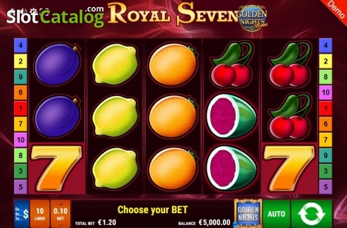 Οθόνη2. Royal Seven GDN Κουλοχέρης