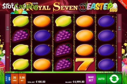 Οθόνη2. Royal Seven XXL Easter Egg Κουλοχέρης