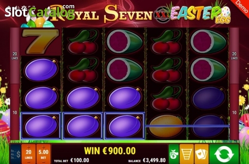 Οθόνη3. Royal Seven XXL Easter Egg Κουλοχέρης