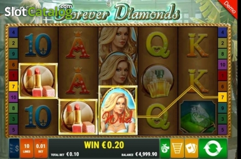 Οθόνη7. Forever Diamonds Κουλοχέρης