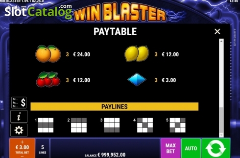 Οθόνη9. Win Blaster Κουλοχέρης