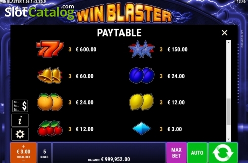 Οθόνη8. Win Blaster Κουλοχέρης