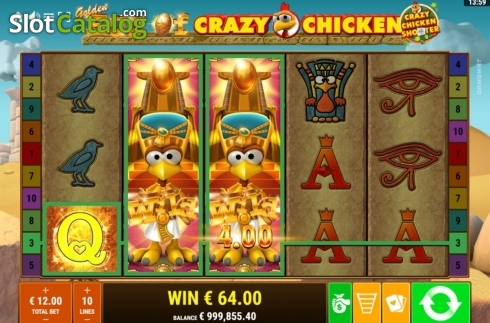 Οθόνη4. Golden Egg of Crazy Chicken CCS Κουλοχέρης
