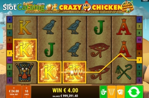 Οθόνη5. Golden Egg of Crazy Chicken CCS Κουλοχέρης