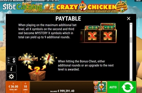 Οθόνη9. Golden Egg of Crazy Chicken CCS Κουλοχέρης