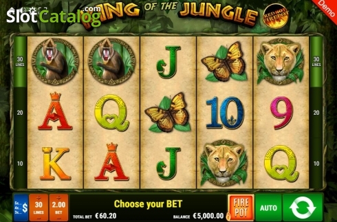 Οθόνη3. King of the Jungle RHFP Κουλοχέρης