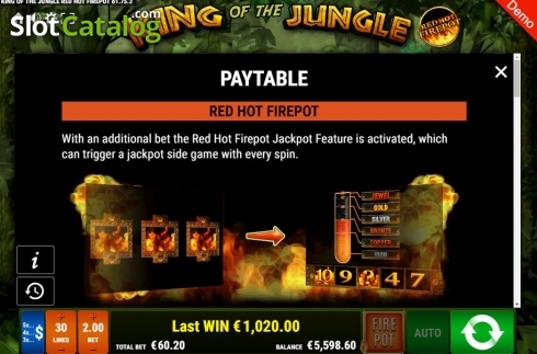 Οθόνη5. King of the Jungle RHFP Κουλοχέρης