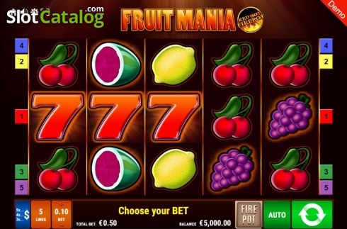 Οθόνη2. Fruit Mania RHFP Κουλοχέρης
