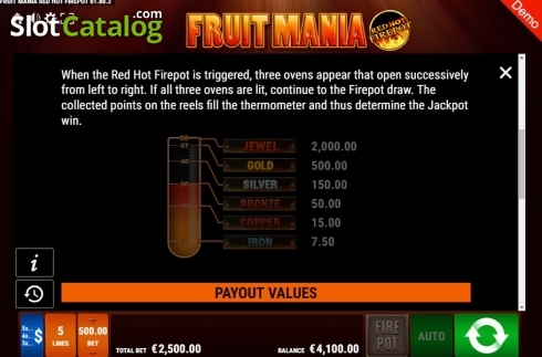 Οθόνη5. Fruit Mania RHFP Κουλοχέρης