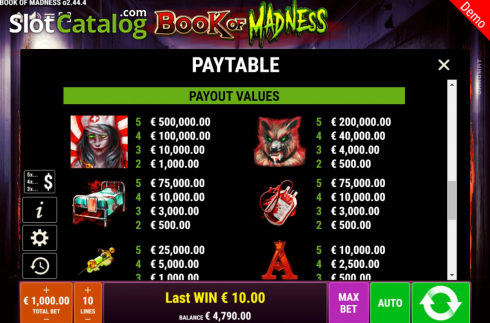 Οθόνη9. Book of Madness Κουλοχέρης 