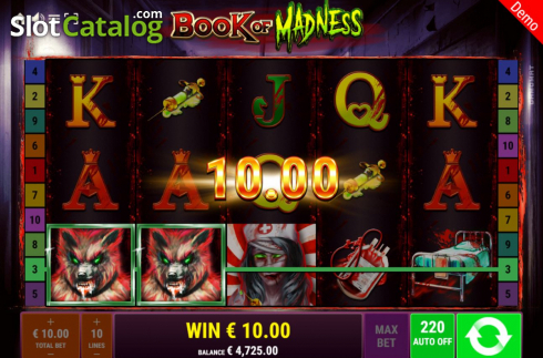 Οθόνη6. Book of Madness Κουλοχέρης 