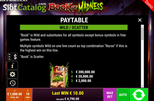 Οθόνη7. Book of Madness Κουλοχέρης 