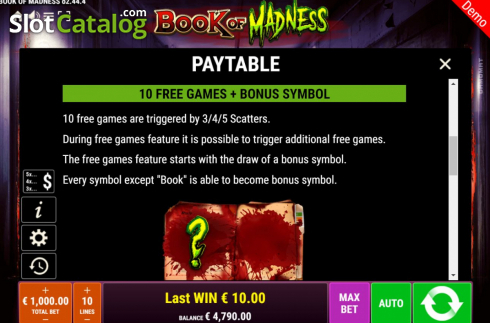 Οθόνη8. Book of Madness Κουλοχέρης 