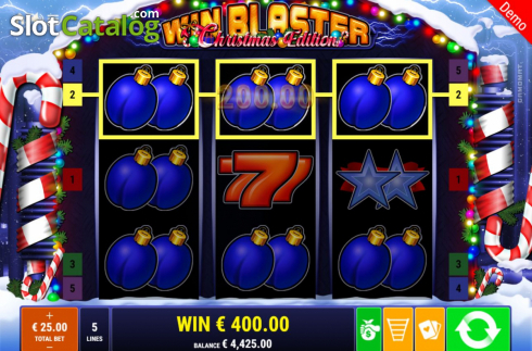 Οθόνη4. Win Blaster Christmas Edition Κουλοχέρης