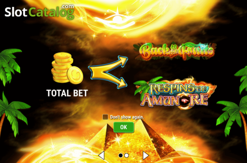 Οθόνη3. Back to the Fruits Respins of Amun-Re Κουλοχέρης