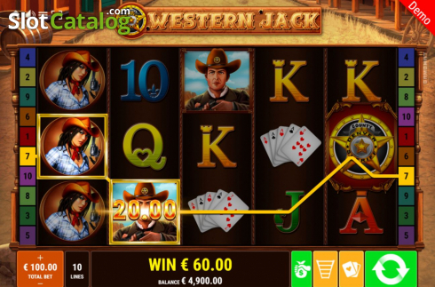 Οθόνη3. Western Jack Κουλοχέρης