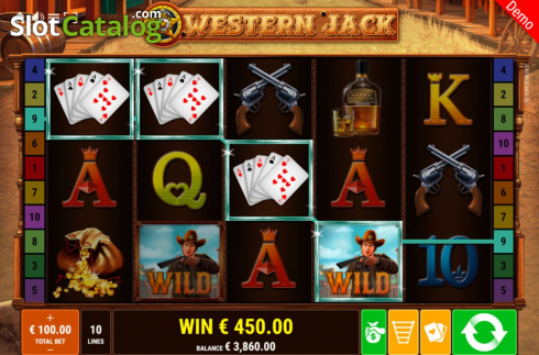 Οθόνη4. Western Jack Κουλοχέρης