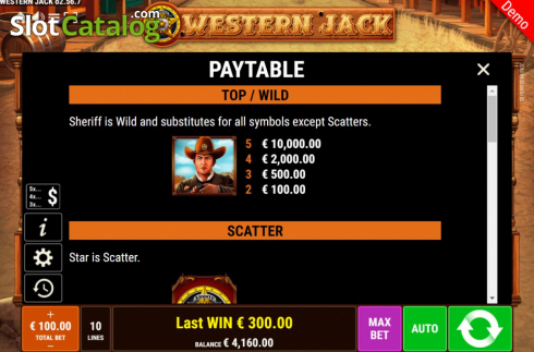 Οθόνη6. Western Jack Κουλοχέρης
