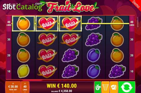Οθόνη4. Fruit Love Κουλοχέρης 