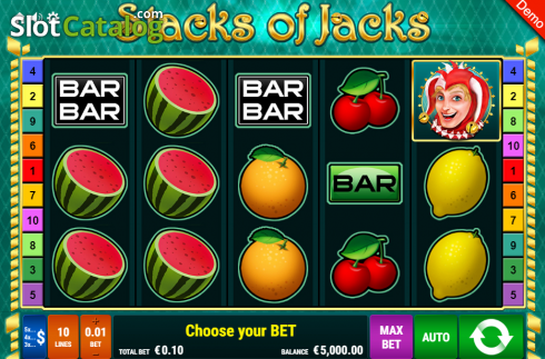 Οθόνη2. Stacks of Jacks Κουλοχέρης