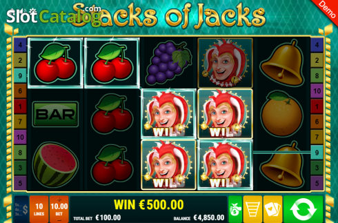 Οθόνη4. Stacks of Jacks Κουλοχέρης