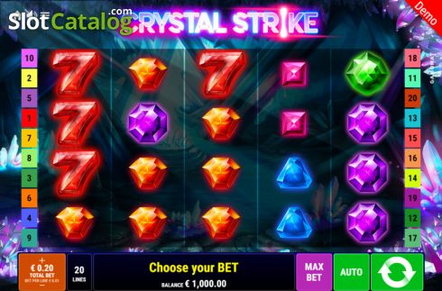 Οθόνη2. Crystal Strike Κουλοχέρης 