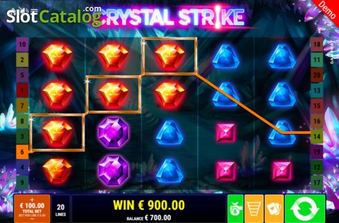 Οθόνη3. Crystal Strike Κουλοχέρης 