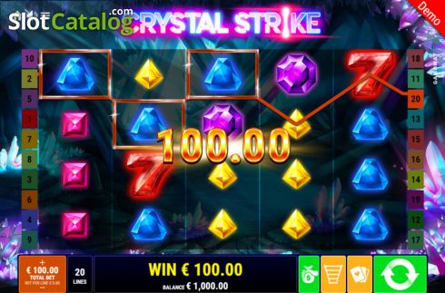 Οθόνη4. Crystal Strike Κουλοχέρης 