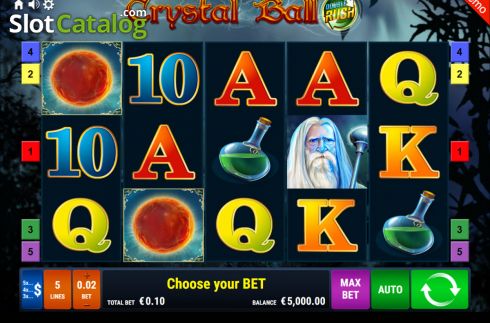 Οθόνη2. Crystal Ball Double Rush Κουλοχέρης 