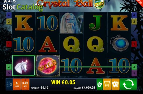 Οθόνη4. Crystal Ball Double Rush Κουλοχέρης 