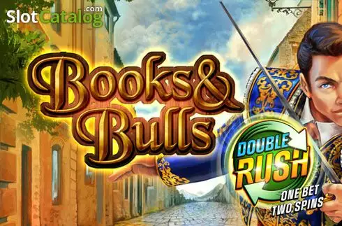 Books and Bulls Double Rush Λογότυπο Books and Bulls Double Rush Λογότυπο