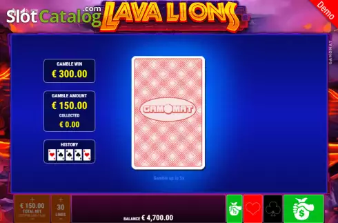 Οθόνη6. Lava Lions Κουλοχέρης