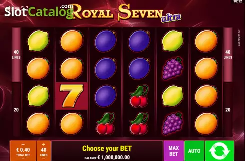 Οθόνη2. Royal Seven Ultra Κουλοχέρης