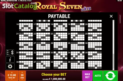 Οθόνη9. Royal Seven Ultra Κουλοχέρης