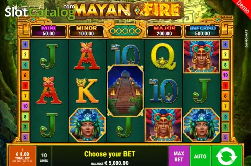Οθόνη2. Mayan Fire Κουλοχέρης