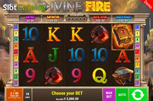 Οθόνη3. Divine Fire Κουλοχέρης
