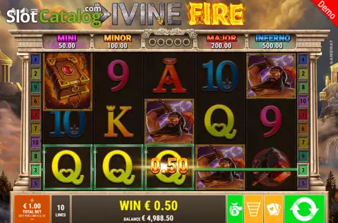 Οθόνη4. Divine Fire Κουλοχέρης
