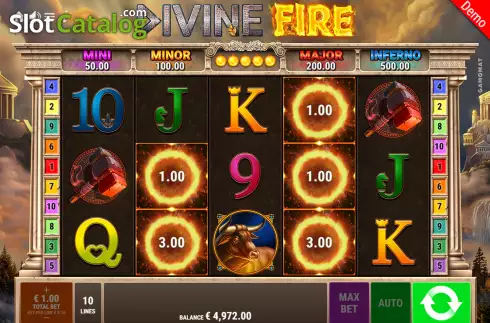 Οθόνη6. Divine Fire Κουλοχέρης