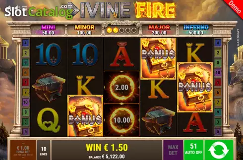 Οθόνη9. Divine Fire Κουλοχέρης