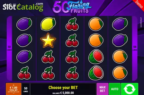 Οθόνη2. 50 Flaring Fruits Κουλοχέρης