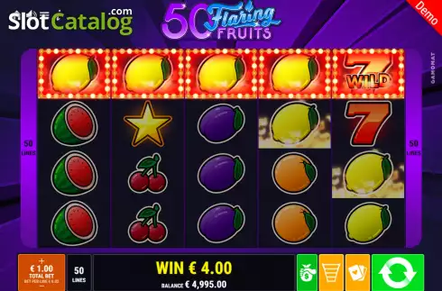 Οθόνη3. 50 Flaring Fruits Κουλοχέρης