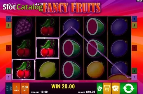 Οθόνη3. Fancy Fruits Κουλοχέρης