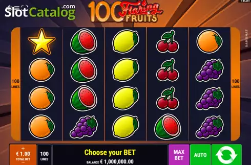 Οθόνη2. 100 Flaring Fruits Κουλοχέρης